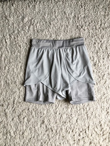 Leggings puma grau shorts high - grau,