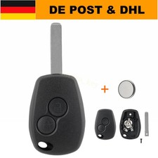 2 Tasten Ersatz Schlüssel Gehäuse für Renault Twingo II Clio Kangoo Modus Trafic