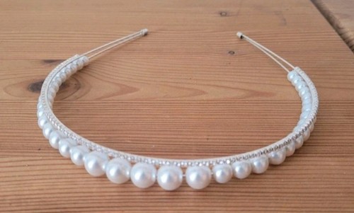 Haarreif brautschmuck - haarreif,