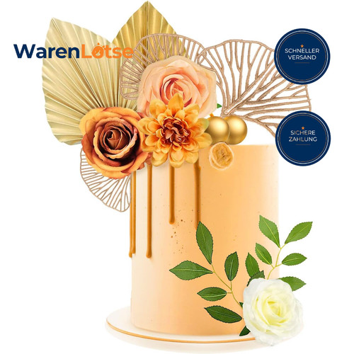 Tortendeko 11stk blumen - 11stk,