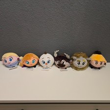 Eiskönigin - Anna, Elsa, Olaf, Christoph, Sven und Troll als Spiel-Kugel-Puppe
