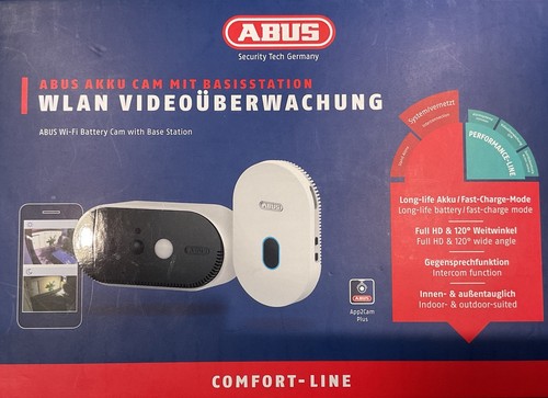 Abus akku cam - akku, wlan