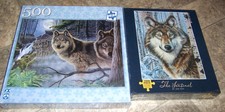 2 NEW Wolf Jigsaw Puzzles
