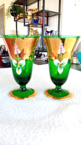 Zwei schnaps likörgläser - zwei, schnaps-