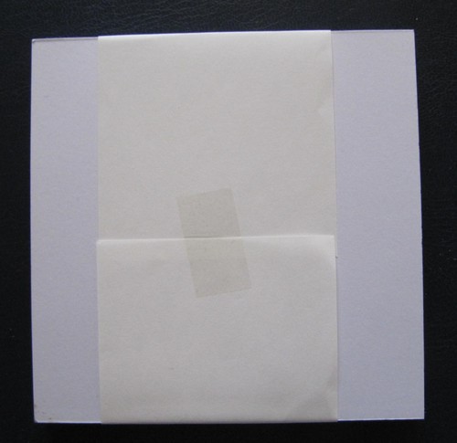 Stück kartenpapier weiß - 30,