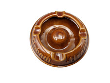 Asbach Uralt Aschenbecher Porzellan 70er Selten