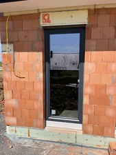 GEALAN Balkontür RAL7016 985 x 2400mm