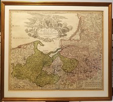 Johann Baptist Homann: Karte