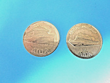 2 Jeton Medaille Reise Souvenir Spielmarken AIDA Konvolut TOPP