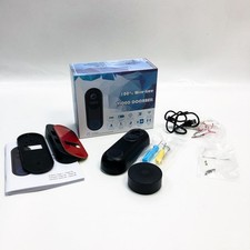 WLAN Video Türklingel mit Kamera, 2K Klingel mit Kamera Kabellos und Gong,