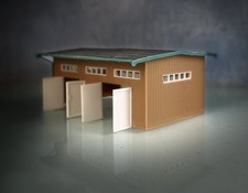 modelleisenbahn h0, Lagahalle, Garage