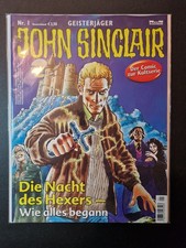 John Sinclair Comic # 1 - Die Nacht des Hexers - wie alles begann - Bastei Comic