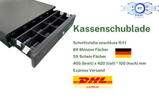 Geldschublade / Cash Drawer – Kassenschublade mit 8 Münzfächern & 5 Scheinfächer