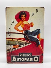Blechschild Philips 20x30cm