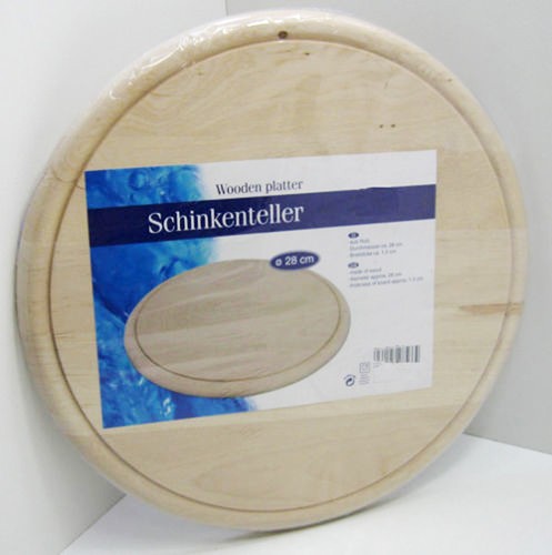 Schinkenteller aus holz - 28,