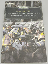 Warhammer 40k Buch - DER GROSSE BRUDERKRIEG 1  - AUFSTIEG DES HORUS - Dan Abnett