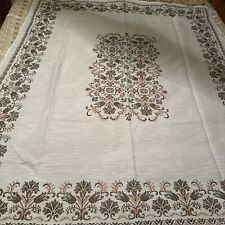 Alte sehr große Tischdecke