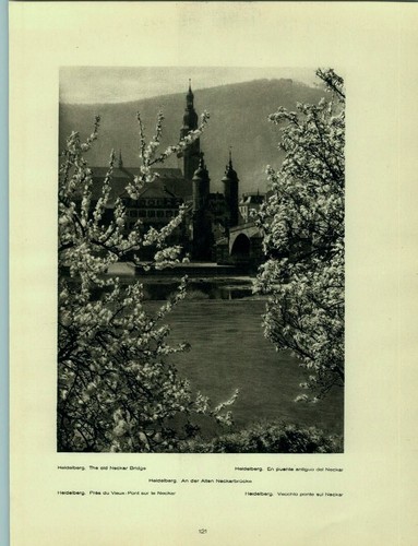 Kupfertiefdruck heidelberg - kupfertiefdruck, :