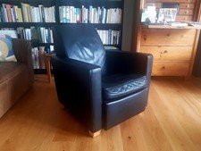 MatteoGrassi Ledersessel Designerstück Vintage