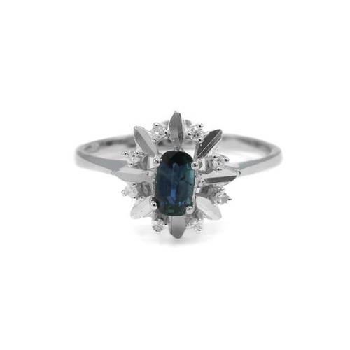 Ring mit saphir safir - ring,