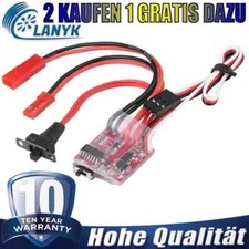 RC Brushed ESC Elektronischer Geschwindigkeitsregler Bremse für RC Car Boat Tank