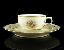 Porzellan Tasse Teller Rosenthal Selb-Bavaria Sanssouci Echt Elfenbein 3er Set