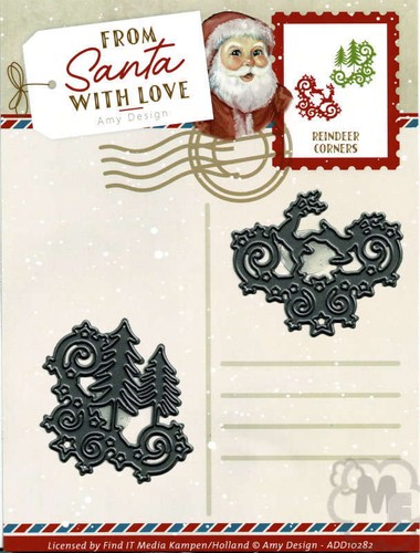 Reindeer corners from - reindeer,