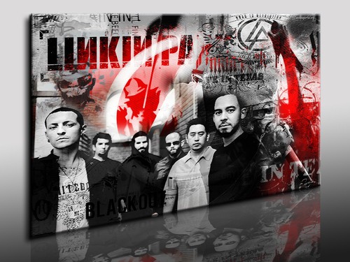 Bild auf leinwand linkin - bild,