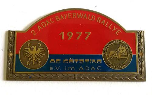 Plakette adac bayerwald - 2.,