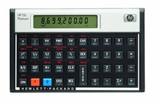 Hewlett Packard  Calculator Financial Platinum RPN Algebraic Programmable Ref HP