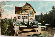 Plauen im Vogtland 1912 , Touristen Vereinshaus auf dem Tenneraberg , Gaststätte