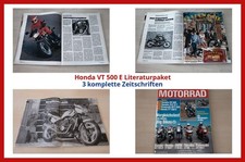 Honda VT 500 E Literaturpaket