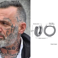 Herren Huggie Creolen