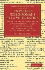 Les Parlers Judo-Romans et la