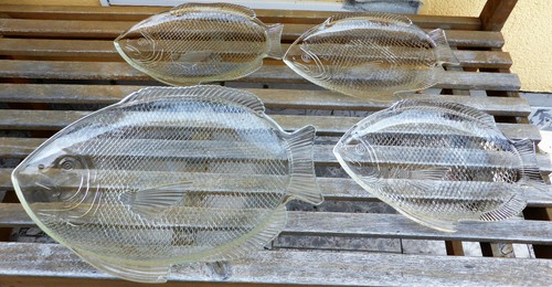 Fischplatten teller aus - 4,
