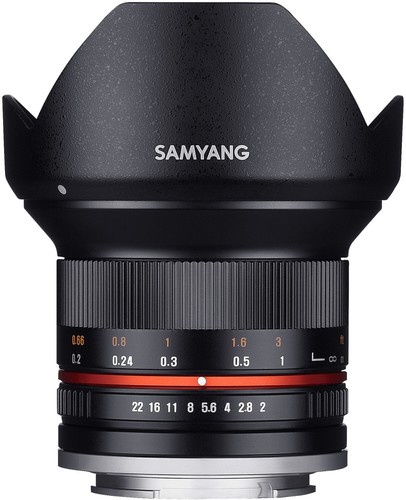 Samyang 12mm mft schwarz - f2.0,