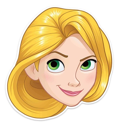 Rapunzel maske offiziell - rapunzel,