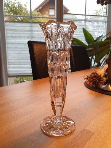 Vintage kristall glas - vintage, vase