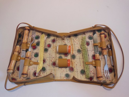 Picknick set vintage solingen - picknick,