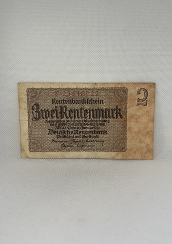 Banknote deutsches reich 2 - banknote,