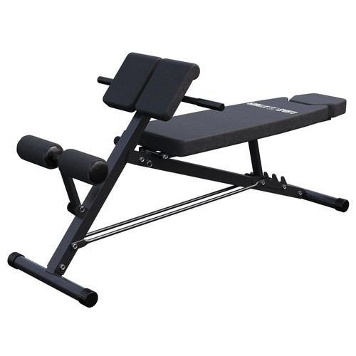 Hantelbank mit hyperextension - hantelbank,