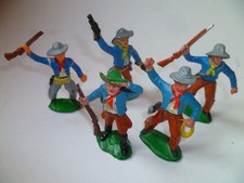 5 alte Figuren DDR Indianer