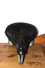 Gepflegter Lepper Herren Fahrrad Sattel Primus Holland in schwarz