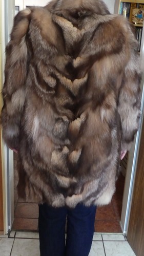 Pelzjacke fuchs hellbraun - ,