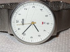 Braun Uhren Herrenuhr Classic BN0032WHSLMHG