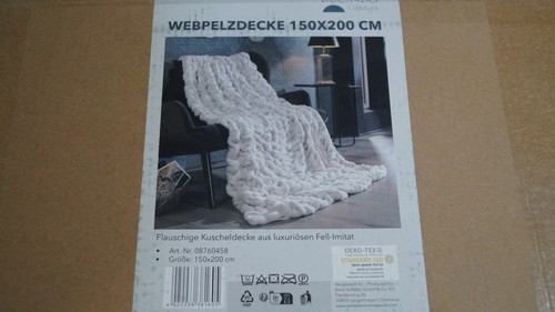 Wohndecke luxus superflausch - luxus,