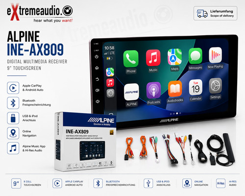 Alpine ine ax809 digital - alpine, ine-ax809