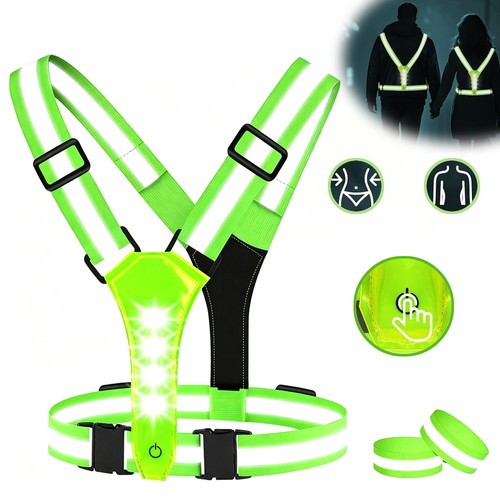 Led warnweste fahrrad - led,