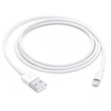Original Apple Iphone USB-A auf Lightning Kabel (1 m), Weiss