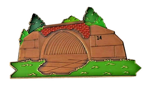 Lost place geocoin shelter - place,
